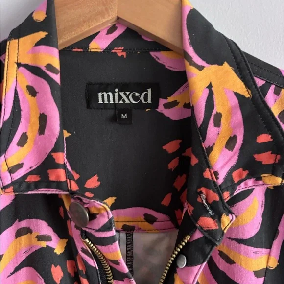 MIXED by Nasrin Pink Nana Jumpsuit, medium, 97 % cotton, 3 % stretch spandex - Picture 4 of 10